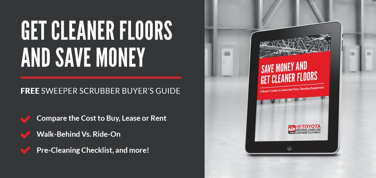 ToyotaEquipment's tweet photo. RT @TMHNC: Get cleaner floors and save money with an industrial sweeper or #autoscrubber https://t.co/CynjhWzME7 #warehouse https://t.co/08Mr2SyIbP