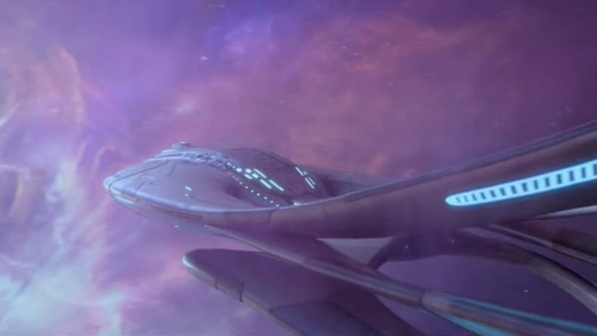 USS Orville im Feuersturm oder Plasmasturm
