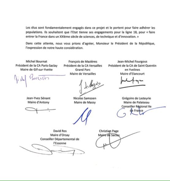 JMFourgous's tweet photo. La ligne18 est fondamentale pour notre territoire ! Mobilisons nous pour la défendre! @sqy @AggloVGP @comParisSaclay https://t.co/vKSTiMdhV4
