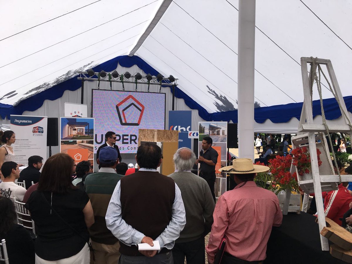 FicNuble's tweet photo. La tercera jornada de la FIC Ñuble consideró una interesante charla sobre innovación: la Charla de la Empresa Upper: “Sistema de Aislación EIFS”. https://t.co/cDBMWhc24I