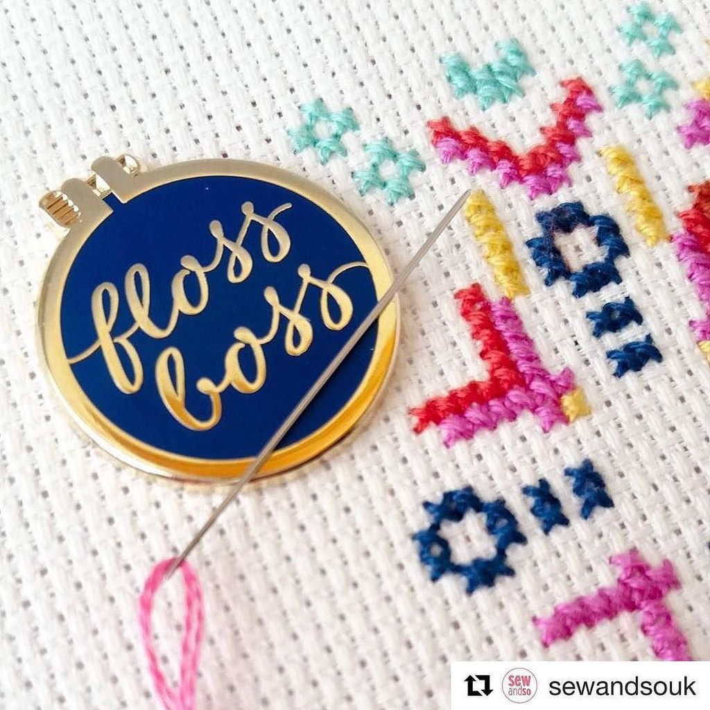 Attention Floss Bosses! If you live in the UK and have wanted your very own #flossboss needle minder, you can now … ift.tt/2zyOS4B