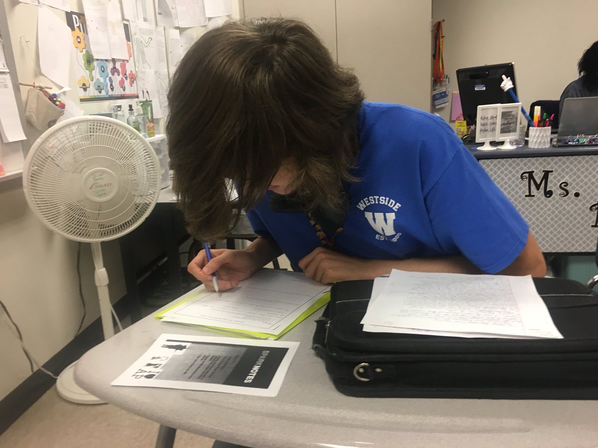 gabrielaksmith's tweet photo. Wow, these AP Lang students are hard at work! #WestsideHSEnglish @westsidehigh @IiiWhs https://t.co/PceTg3DtV2
