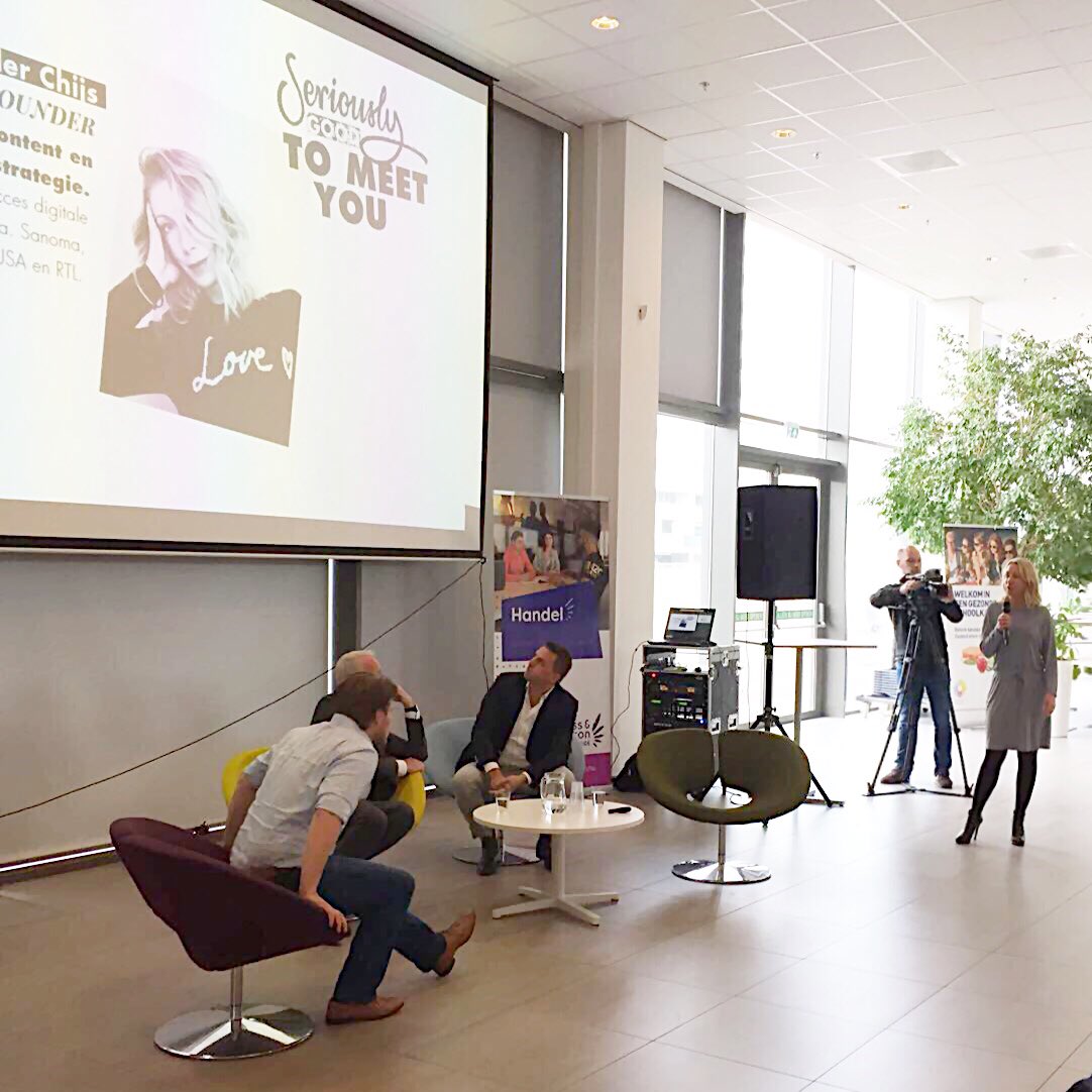 College Tour op het ROC Midden Nederland met Stefan Verhoeven van Miele en Wouter Nooij van de ANWB. Heel leuk en inspirerend!