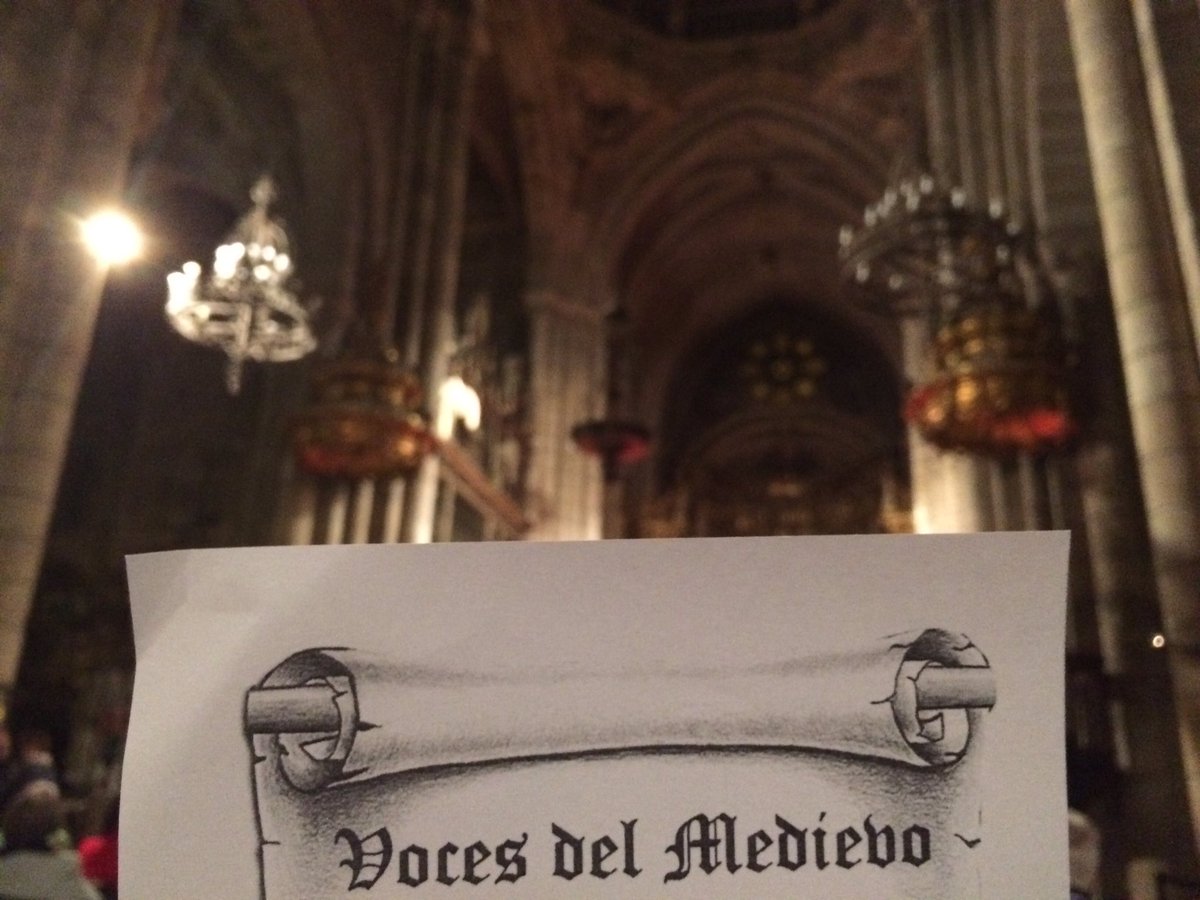 alvorota's tweet photo. Prontos para ver as Voces del medievo coa @madame_alvorota debutando na magnífica #CatedraldeOurense https://t.co/cmckFI4fd8