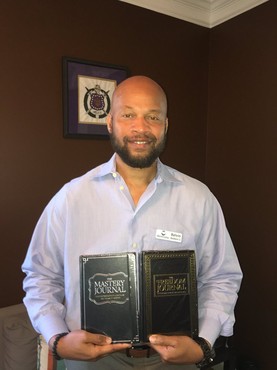 GroupsByBelvin's tweet photo. Thanks @johnleedumas for The Freedom and Master Journal! #grouptravelbybelvin #goalsetting #jld #travelentrepreneur #freedomjournal #masteryjournal #productivity #makeitagreatyear https://t.co/rz0LezuGUR