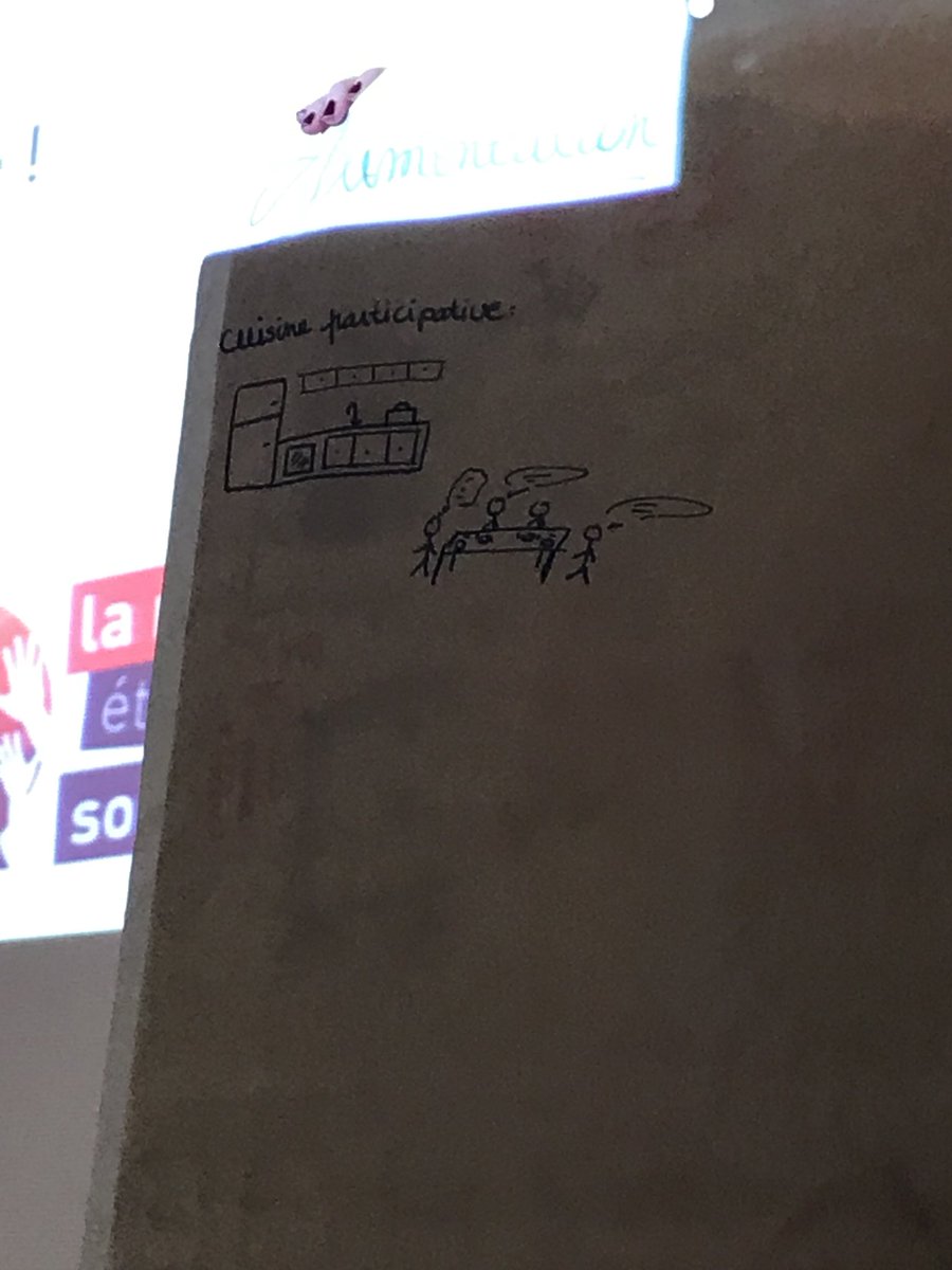 cjdesnat's tweet photo. Le campus idéal dessiné! #picassoàlasauceESS ! #NES17 https://t.co/byWCSbYpfT