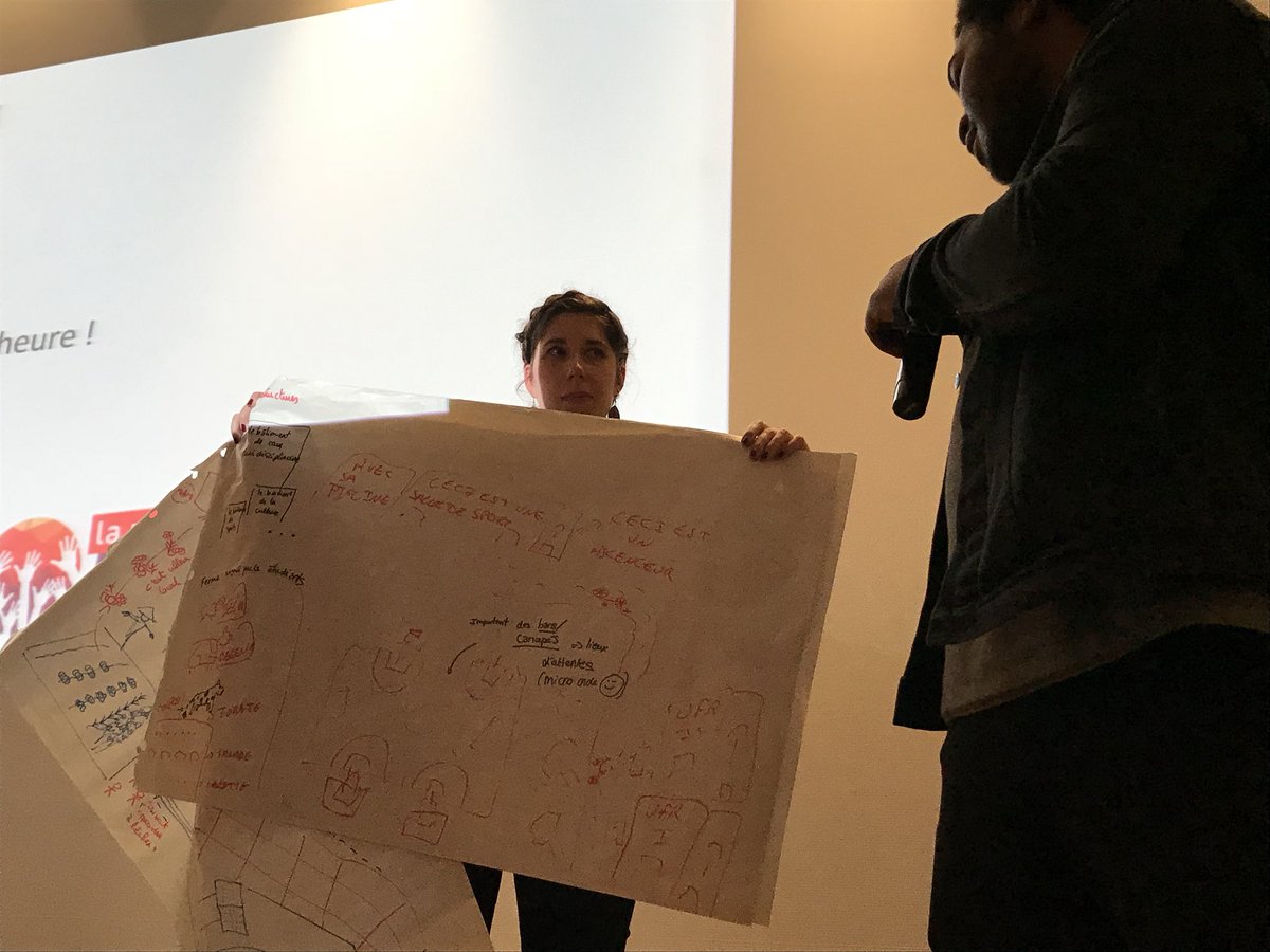 cjdesnat's tweet photo. Le campus idéal dessiné! #picassoàlasauceESS ! #NES17 https://t.co/byWCSbYpfT