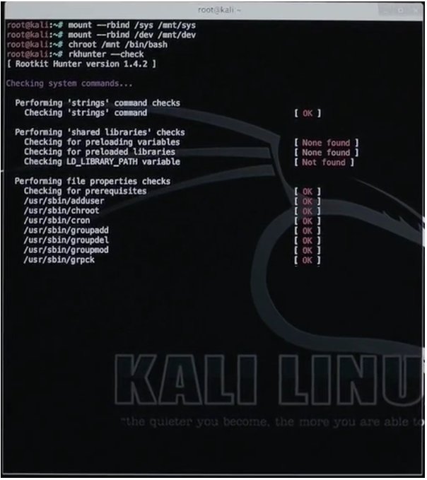 donrichys's tweet photo. Elliot demonstration of use of ANTIROOTKITS @whoismrrobot 😊 #rkhunter #Linux https://t.co/1XVaMGvYEx