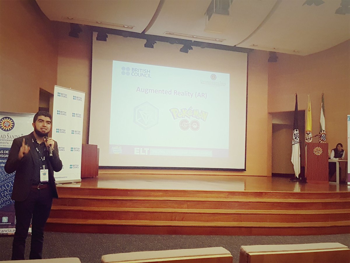 lcariasb's tweet photo. Wonderful presentation about technology in the classroom 💙 #ELTINNOVATORS2017 #BRITISHCOUNCIL #CLEA https://t.co/8s04cRR2kM