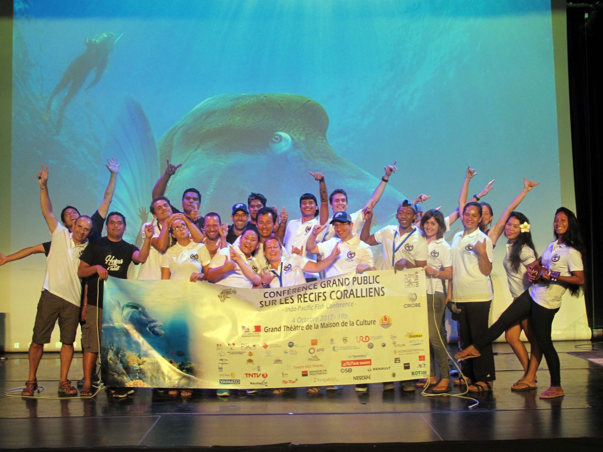 criobe_pf's tweet photo. #ipfctahiti Thanks to all the IPFC staff for the organization of #IPFC10 at Papeete. See you in 4 years in #Auckland for #IPFC11 ! https://t.co/emy1UVCPpU