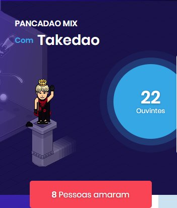 FSUniHabbo's tweet photo. Ela está arrasando #Takedao com #PancadãoMix pela https://t.co/4zJQQ6v7YB https://t.co/tF50kzOprE