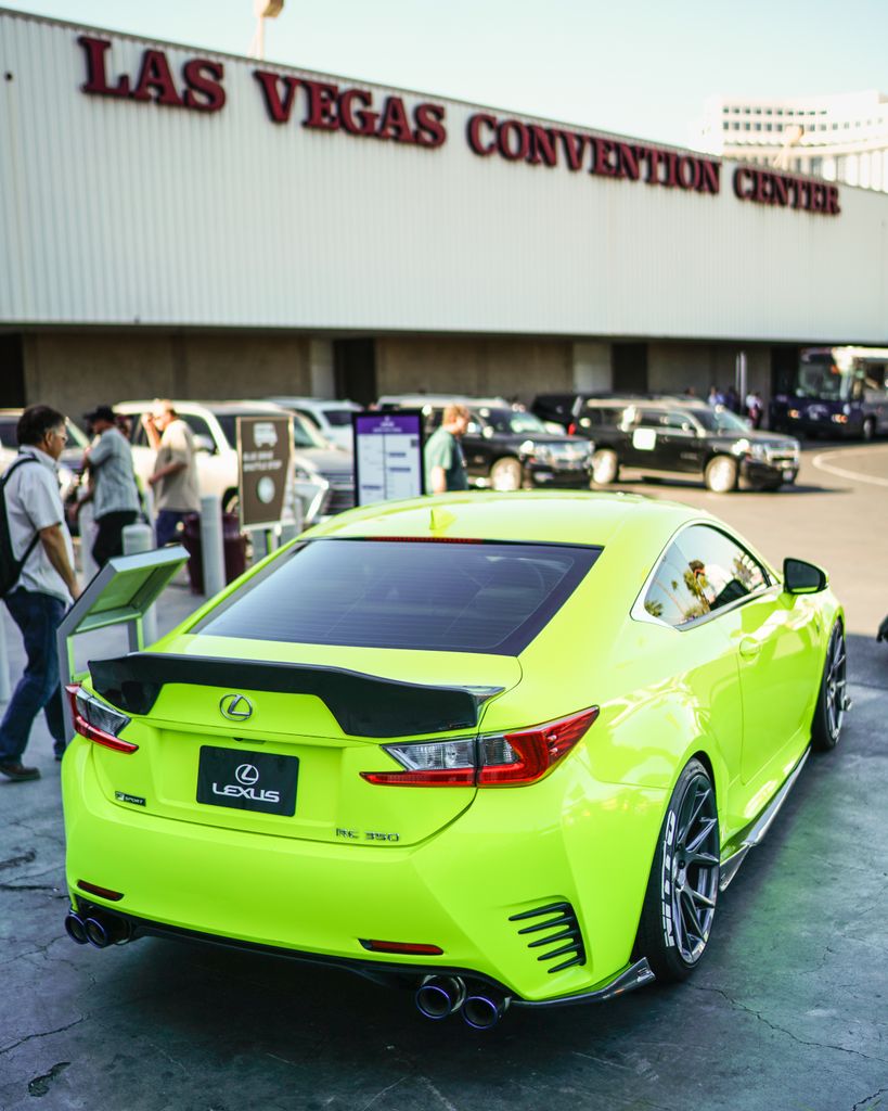 NittoTire's tweet photo. The @VIPAutoSalon RC350 neon wrap was so bright it's permanently burned into our eyes and mind!
#Nitto | #INVO | #Lexus | #RCRealTime https://t.co/05Ov2Zxakz