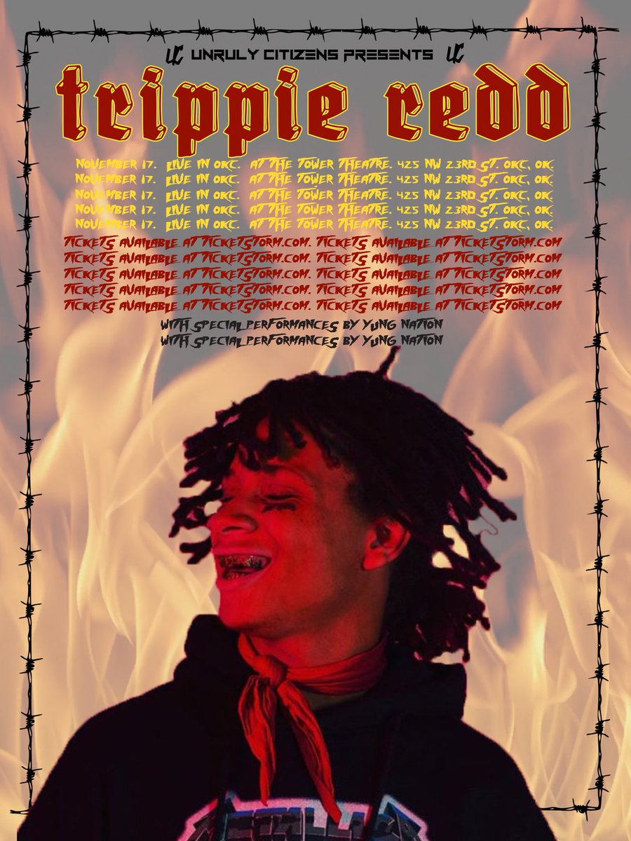 YungNation's tweet photo. Oklahoma City get your tickets now at https://t.co/GgieSeNtZ4 to see us and Trippie Redd next Friday https://t.co/dxXOXZgzg8