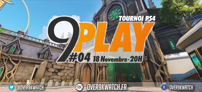 Over9Kwatch's tweet photo. La #9Play est de retour 🔥
Inscrivez-vous dès maintenant à notre tournoi #PS4 
🔸 Infos et inscriptions : https://t.co/dKHz9t7v15 
🔸 Trouvez une team : https://t.co/5FhIHKNLUH https://t.co/767ZoyJNdP