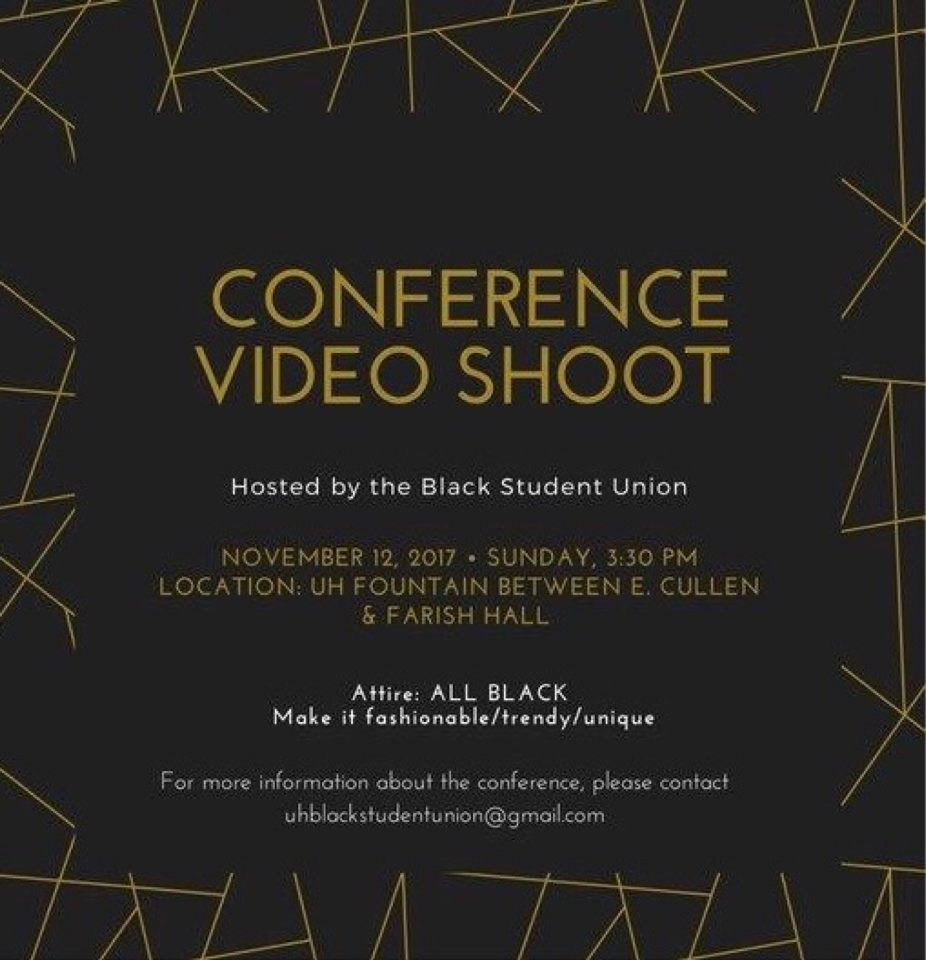 uLoveKenzo's tweet photo. Want an opportunity to be involved just a tad bit more? Well... Come dressed in your fashionable all black and be in our promo video for our FIRST spring conference ๐ #ExcuseMeWhileISucceed #BSUConference https://t.co/kiOD0nDJ9e