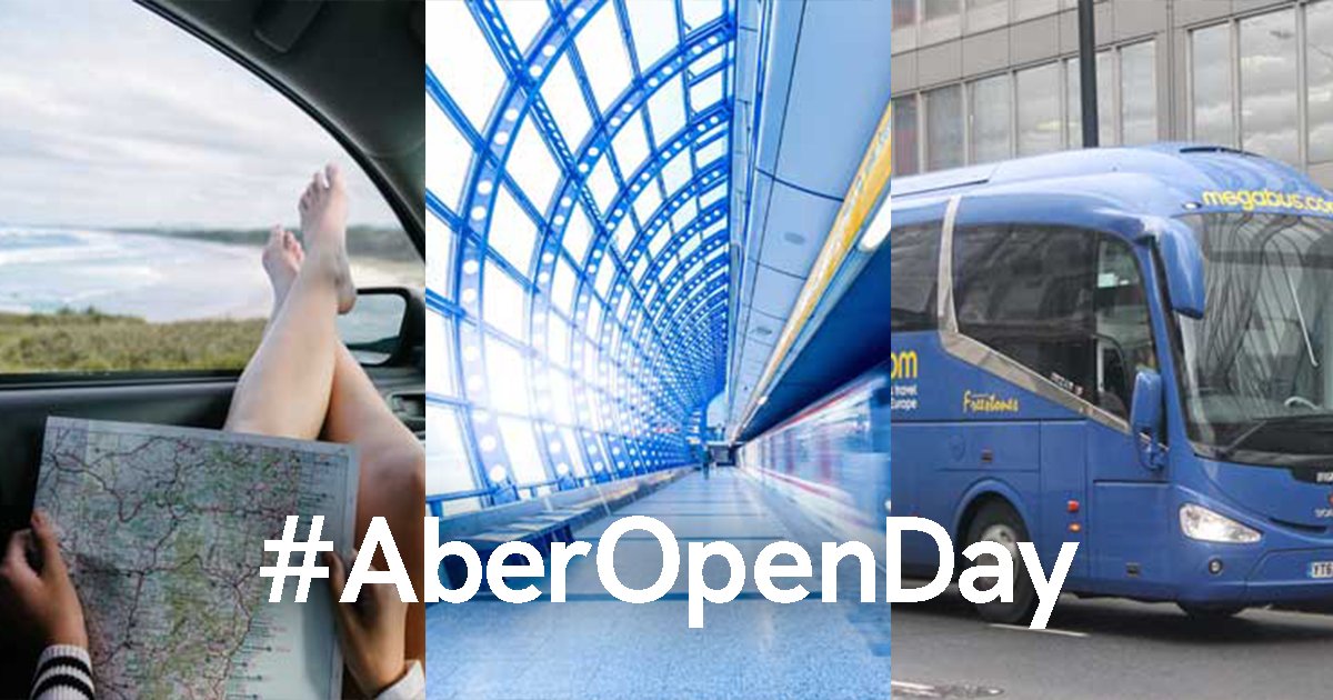Coming to #AberOpenDay tomorrow? Finding us is easy, no matter what mode of transport you decide to use #LoveAber aber.ac.uk/en/maps-travel/