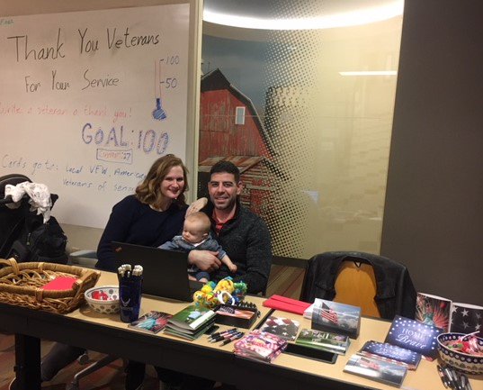 UMRochester's tweet photo. As we wrap up Minnesota Acts of Kindness week, be sure to take a minute and write a letter to a Veteran for their service. Head on over to USquare 3rd floor lounge. #MNKindness #VeteransDay https://t.co/A6ameknQqZ