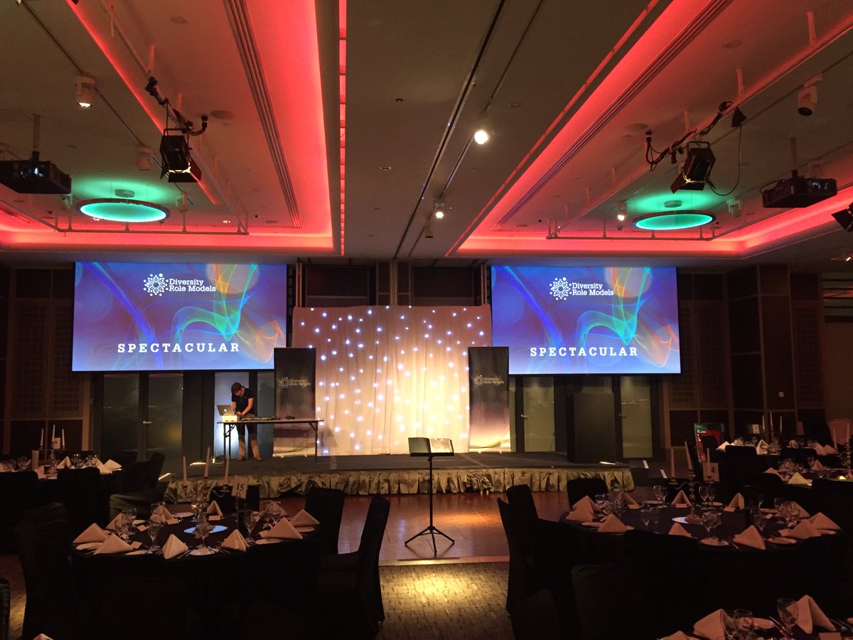 absoluteevents1's tweet photo. All set up for the #DRMSpectacular tonight at the Grange Tower Bridge Hotel https://t.co/UQBd7rjmXu
