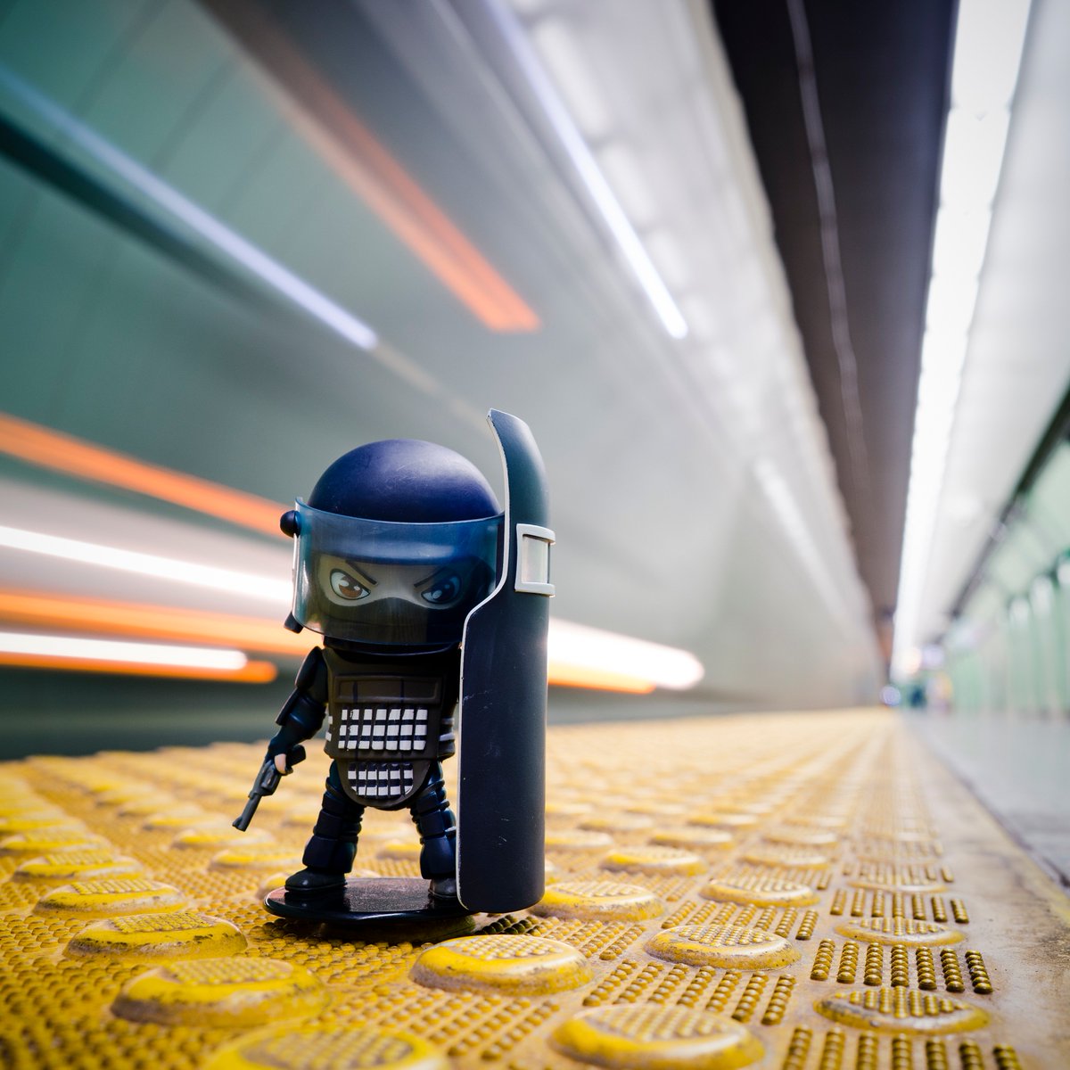 UbisoftCanada's tweet photo. Just chilling in the 6ix with the @Rainbow6Game Chibis. Thanks @jamaalism for the pics &amp; check out his instagram for more > https://t.co/J7xGMu16Wt https://t.co/Fhk4btxbTz