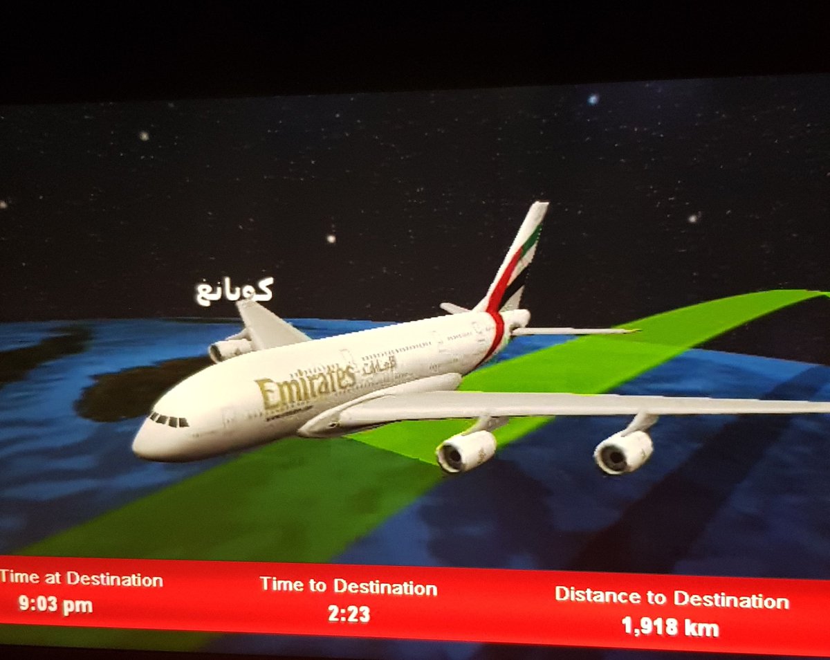 TKMSMAX's tweet photo. After what seems like a days on a plane it's actually enjoyable to be on @emirates ๐๐๐ #unrealservice #A380 #tweeting@40000ft #emptyplane https://t.co/Q0QheXRVYI