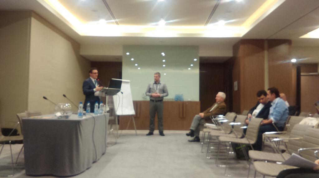UPPSSATC's tweet photo. Sebastjan Hribar on Organization &amp; Productivity-the right mix of in-house and freelance staff #BLIS https://t.co/GpZCd67vZf