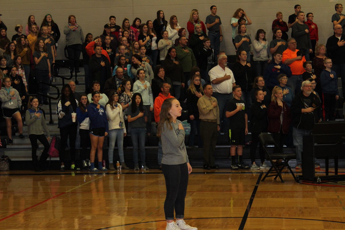 Thank you to all the speakers and performers at today’s Veterans Day celebration at PCMS. <a href="/PrincipalsPCMS/">PCMS Pirates</a>