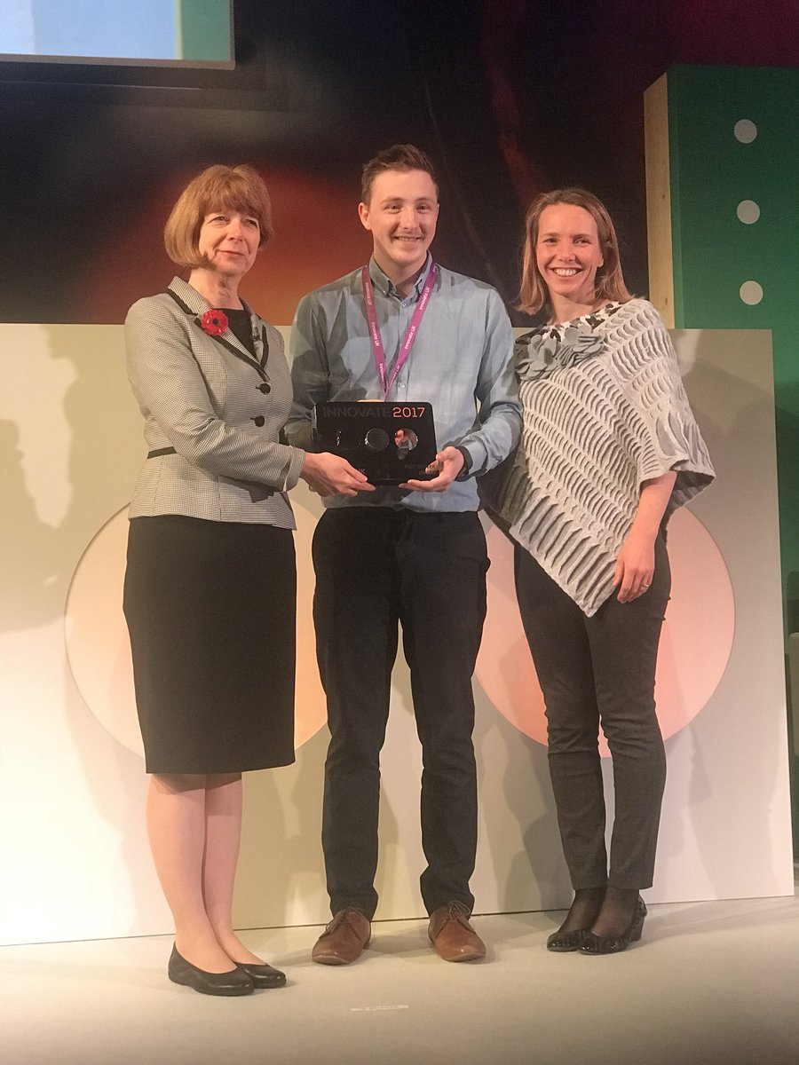 MATRIX_NI's tweet photo. Delighted to see #Newtownabbey street furniture design firm @WorldofESF awarded the Peer to Peer Product award at #Innovate2017 for their #Stellarbench! https://t.co/XSJJ7dBJgY