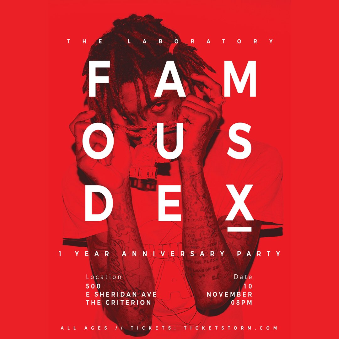cameraman405's tweet photo. TONIGHT!!!!!! @richthekid &amp; @FamousDex WHO READY???? https://t.co/kN7cvMp73c