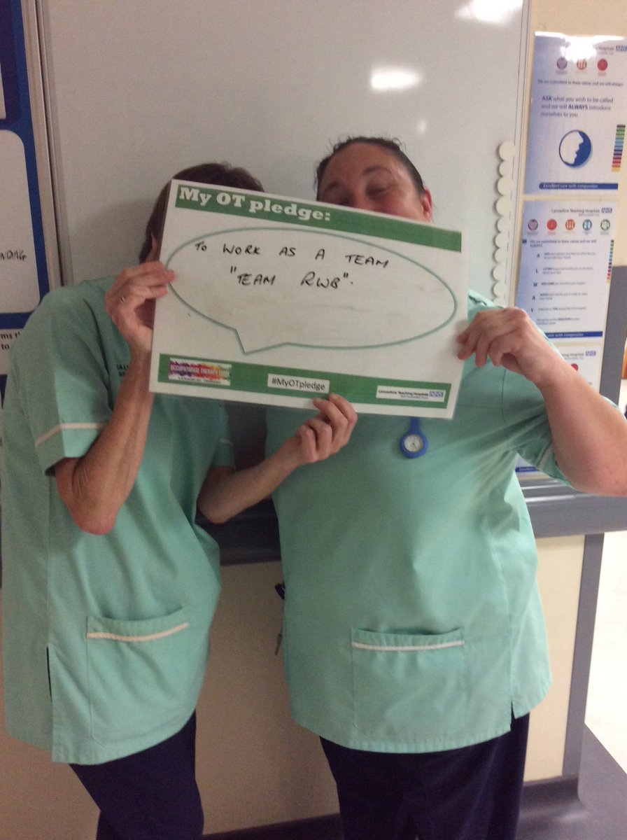 team_strokeCDGH's tweet photo. Rookwood B CDGH supporting occupational therapy in the trust @LancsHospitals #OTWeek2017 #myOTpledge https://t.co/nxRi0hJoFm