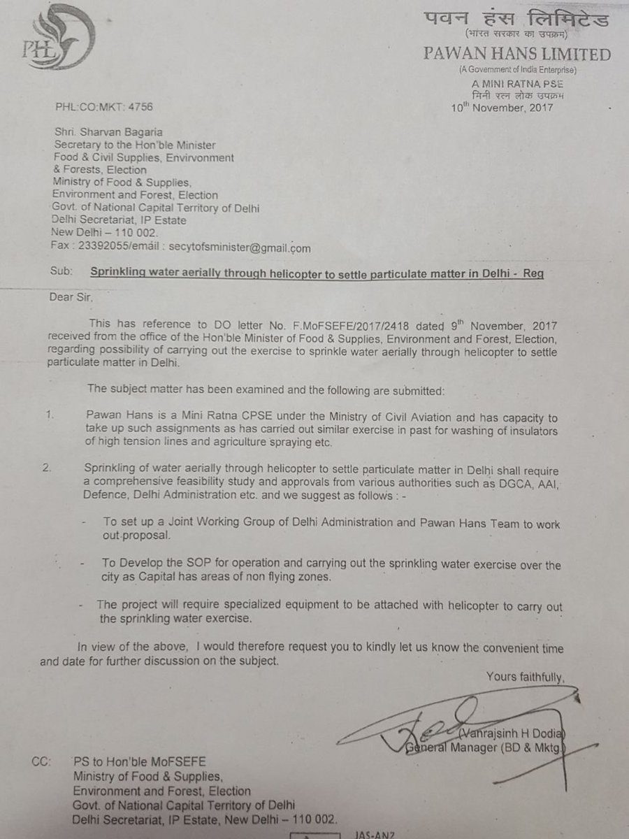 KapilMishra_IND's tweet photo. Biggest lie of Delhi Govt. Exposed - आज @PawanHansLtd को पत्र लिख कर हेलीकॉप्टर मांगा, अब तक बहाना था केन्द्र सरकार ने रोका हुआ है। https://t.co/2raFTvtRik