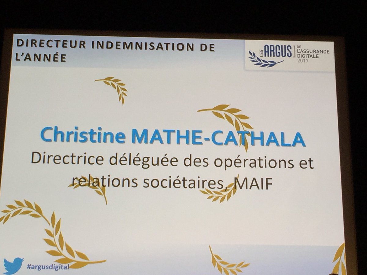 pascaldemurger's tweet photo. Bravo 👏 et félicitations aux équipes #Maif et #AltimaParMaif pour ces 3 trophées #ArgusDigital. Belle consécration pour @CMatheCathala  @Florent_VILLAIN  @RomainLiberge ! https://t.co/meRWtU6WEr
