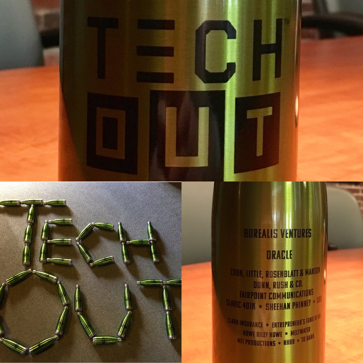 The next 30 people to register for TechOut will win one of these TechOut 2017 water bottles. #TechOut2017 bit.ly/2yR2MkI