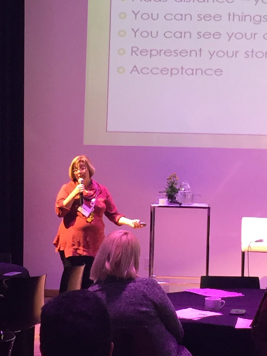 DCanso's tweet photo. The story belongs to the storyteller. @nisanorthern #opop2017 @Medpoiesis @camhEdu @CAMHnews @eva_serhal  @CAMH_PSSP @endstigma @OPOPDIR https://t.co/vvkGaxYulD