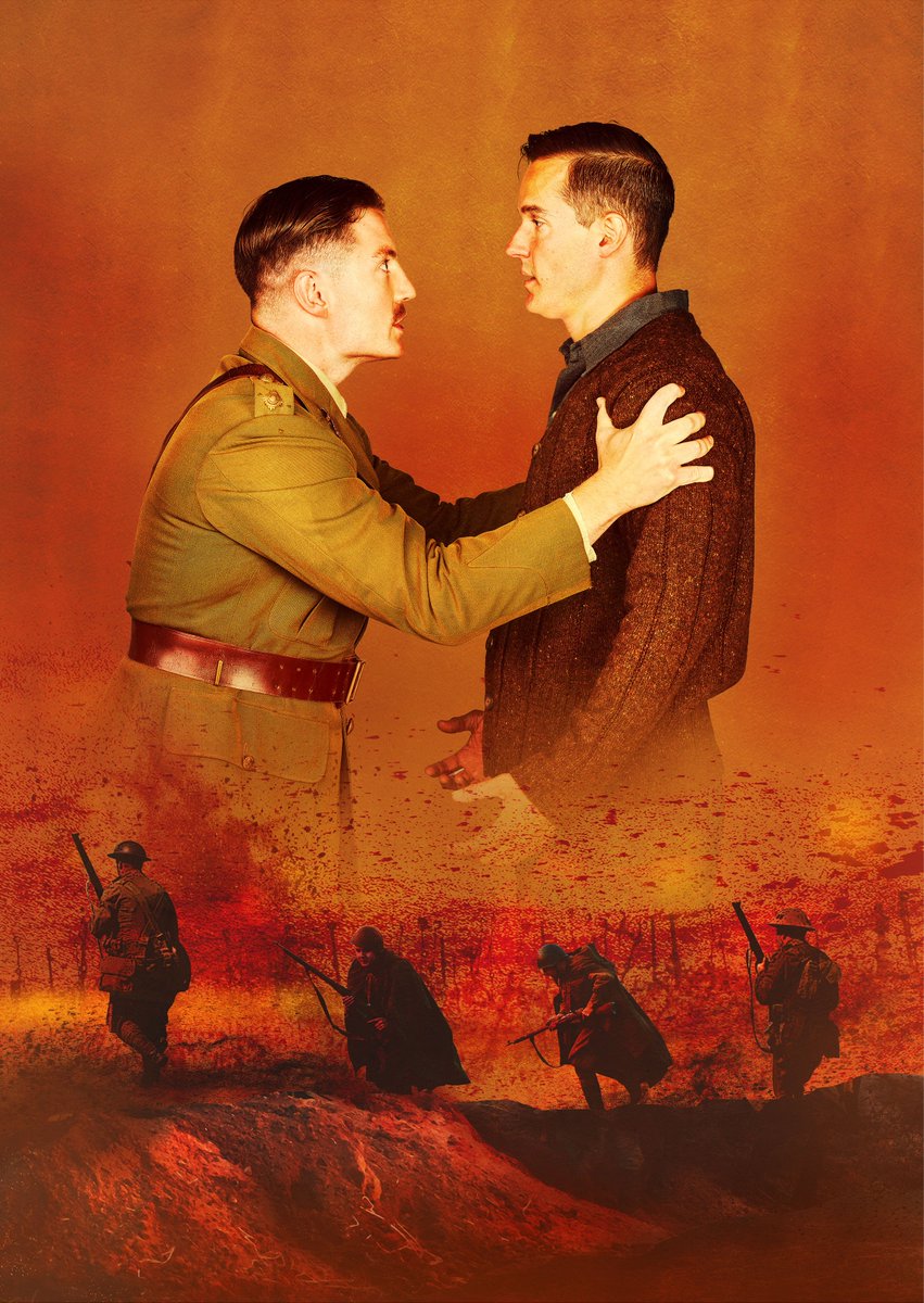 ClwydTweets's tweet photo. Gwelwch #NotAboutHeroes wedi ei chyfarwyddo gan #TimBaker cyn gorffen nos fory | Catch NOT ABOUT HEROES here, directed by Tim Baker before it ends tomorrow - limited tickets available. 
"Compelling and superbly performed" ⭐️⭐️⭐️⭐️⭐️British Theatre Guide https://t.co/nStzAjFBaK