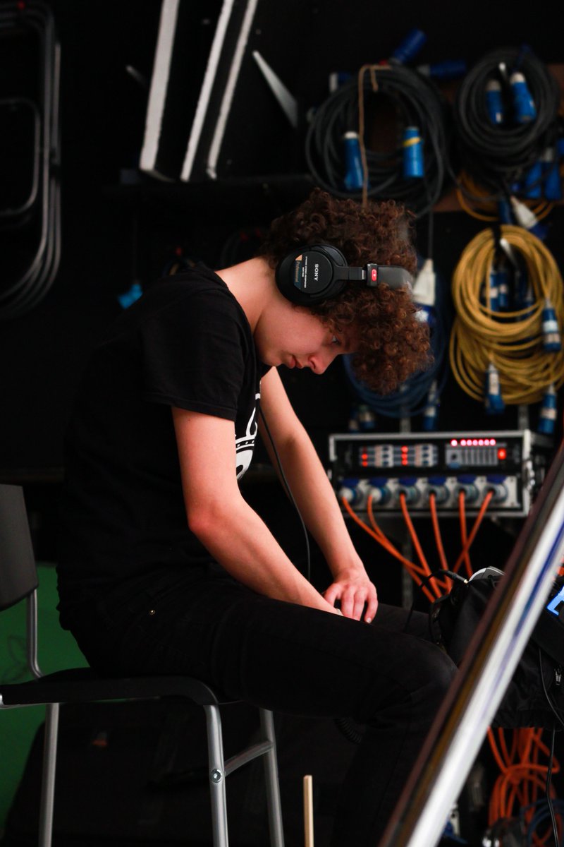 AdamMeetEve's tweet photo. Here's our brilliant sound recordist Rossana Masuello - @rosshadai - on set recording the sound! #soundrecordist #behindthescenes #shortfilm https://t.co/8Q3Ayyiqtz