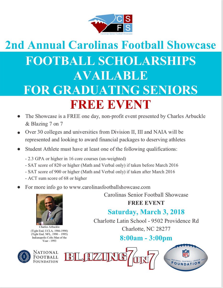 CarolinasFBShow's tweet photo. .@Gwoodfootball17 #BlueRidgeHS @YorkCougars @GreerRecruits @TBredFootball @RidgeViewF_Ball @GoSPStallions @SPHSBoosters @foxcreek_sports @NorthAugustaHS @eaglespigskin @WrenFootball @DarlingtonFB @DiamondHornetFB @hhspawprints @football_stag let your #HSFB SRs know abt 👇🏾 https://t.co/22sydVmyv6