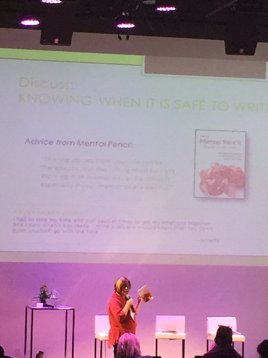OPOP_PEPO's tweet photo. Knowing when it is safe to write. The story belongs to the storyteller.@nisanorthern 
#allanpeterkin #opop2017 @uoftmedicine @OPOPDIR @redbioethics @ReneeLinklater @Medpoiesis @camhEdu @CAMHnews @CAMH_PSSP  @creativage @shannampeters @mbacktash @antistigma @ECHO_ONMH @ProjectECHO https://t.co/fBxQMQu42s