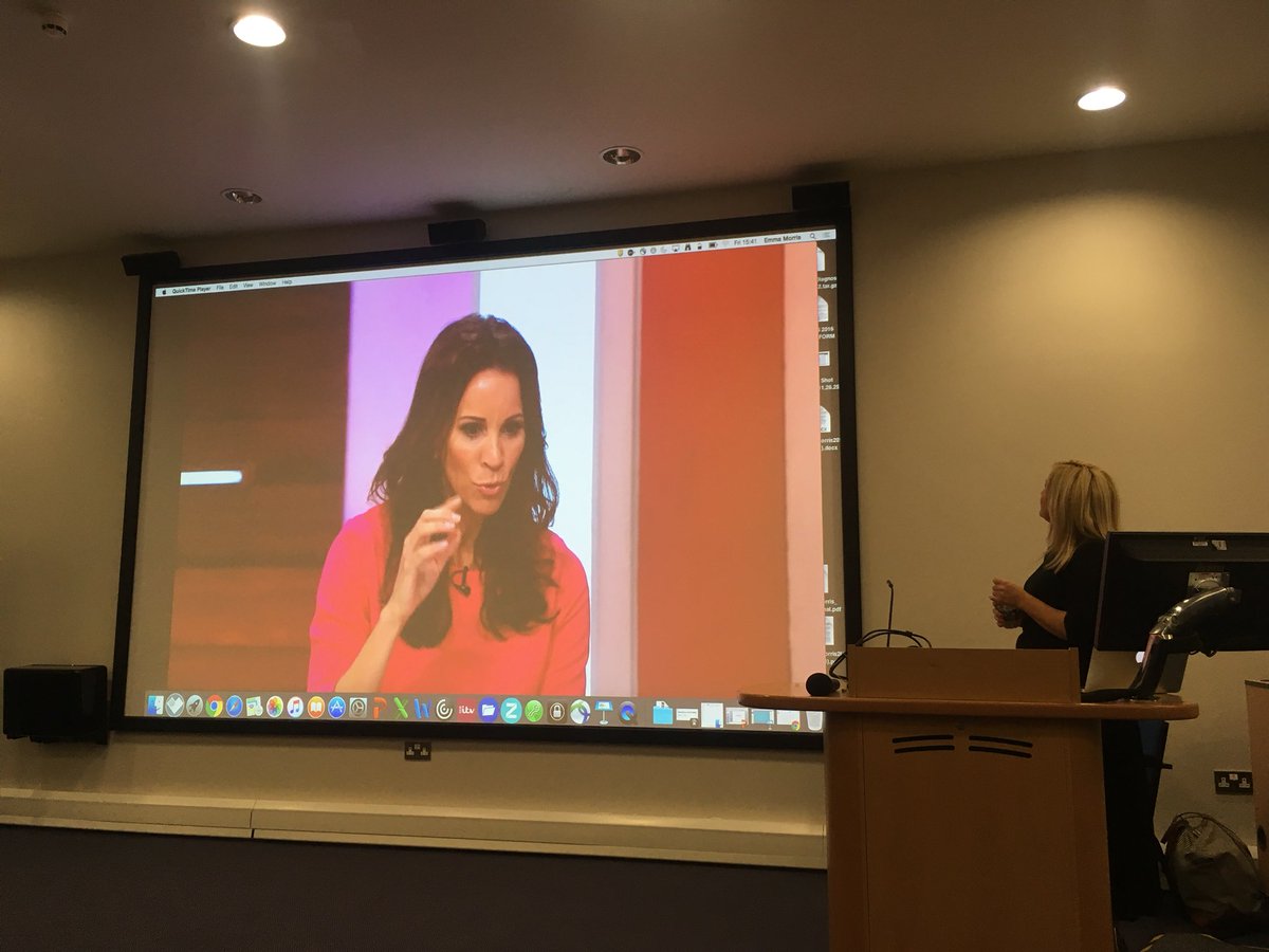 crowesi's tweet photo. . @EmmaMorrisTV currently showing tips from @loosewomen on what makes a good journalist! #LTJW #LTJMW https://t.co/3p6KvNOoBN