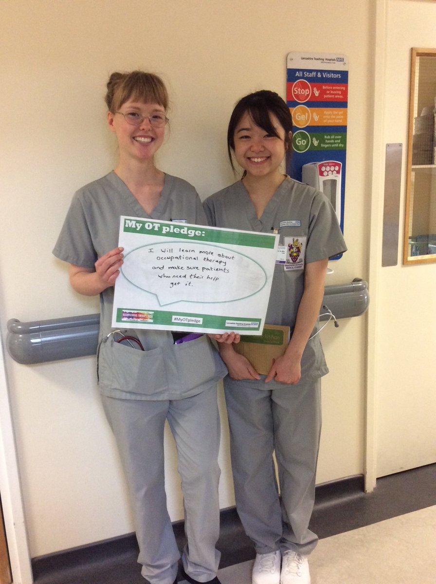 team_strokeCDGH's tweet photo. Rookwood B @LancsHospitals #OTWeek2017 #myOTpledge https://t.co/Oo7Ij7wIqi