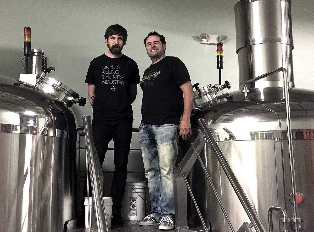 #EvenMoreCollab honored to have the <a href="/EvilTwinBrewing/">Evil Twin Brewing</a> himself brewing with us today. Stay tuned! #belgianAF