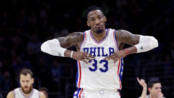 nbarevealed's tweet photo. Most #NBA fans barely know Robert Covington but he's worked his way to potentially being paid more than $10 million a season by the #Sixers. https://t.co/vsBsFyvnpb
