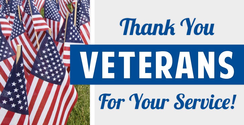 packardonline's tweet image. Thank you to all veterans for your service to our country. #VeteransDay