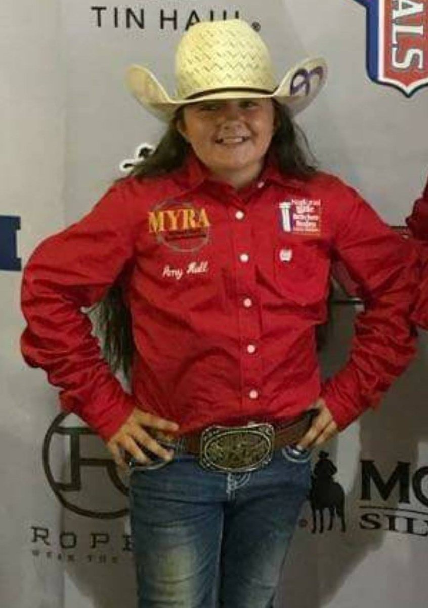 impact_gel's tweet photo. Say #Hello to Amy Hall...She will be joining #Team Impact Gel as a Youth Brand Ambassador!
Amy is the 2017 Southern Indiana Junior Rodeo Association #Princess and competed at the 2017 National Little Britches Rodeo National Finals in Jr. #Girls #goat tying.
Congratulations Amy! https://t.co/WkPshjSN8I