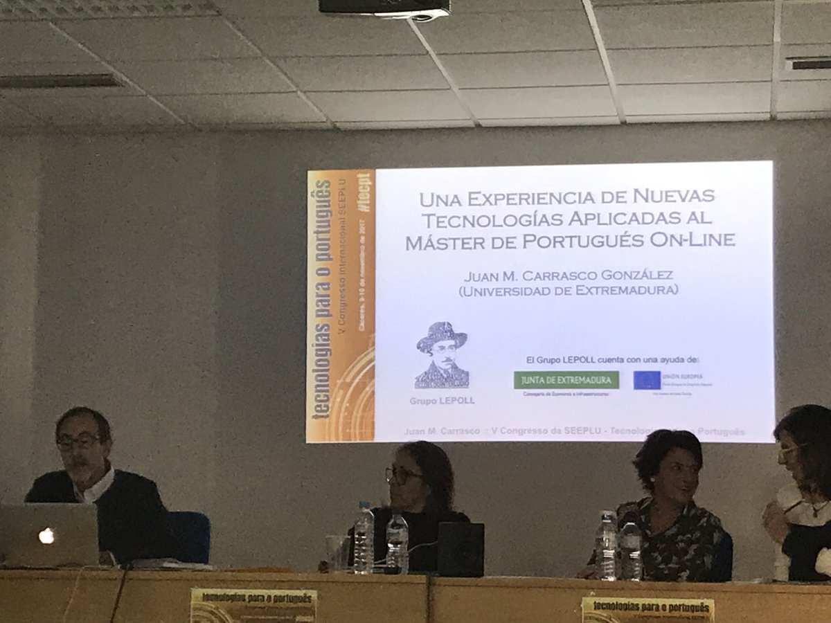 seepluex's tweet photo. O prof. Juan Carrasco da @infouex apresenta uma experiência docente no @meplehuex #tecpt @iberisTICs @teacherinside @agbenito @ap4ntoja https://t.co/TMF3WuAT6B