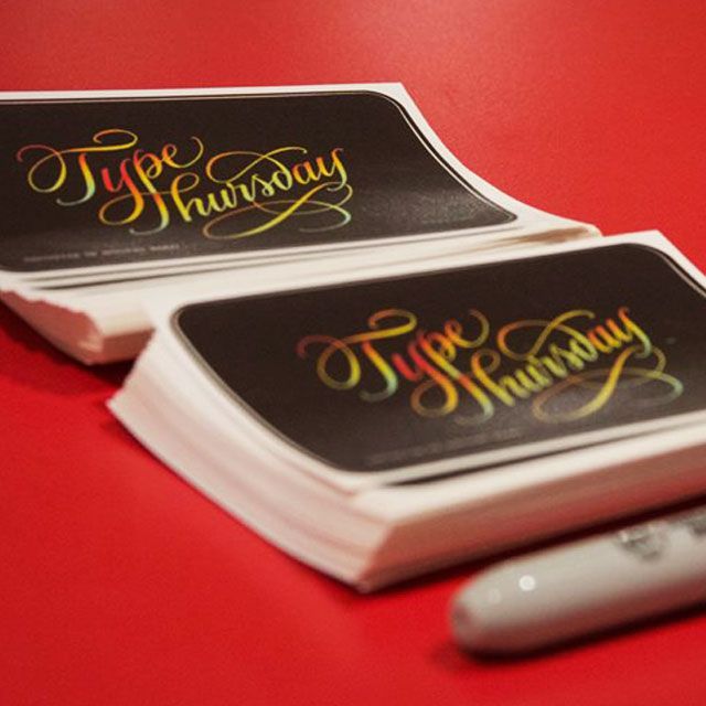 aigaphilly's tweet photo. Do you love letterforms? Check out @typethursdayphl on 11/16. Share your work in progress, get friendly feedback, give input on what others are doing and make new friends. https://t.co/Iu9QGEfgYO
#typethursday #typethursdayphl #typography #adobetypekit https://t.co/ZP2LH0CMEk