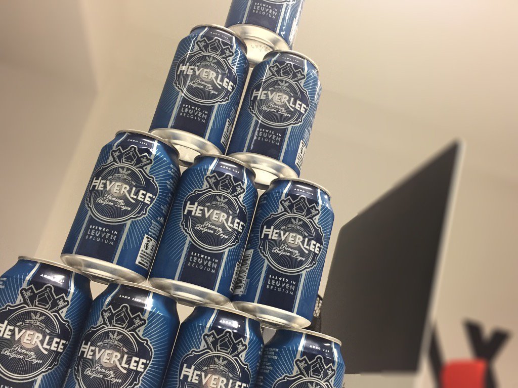 wiredstudio's tweet photo. Basically winning at life today! Free beers from @HeverleeBeer for the team. Happy Friday indeed! #HeverleeSent #HappyFriday #AllTheBeer https://t.co/z8StN0qZHT