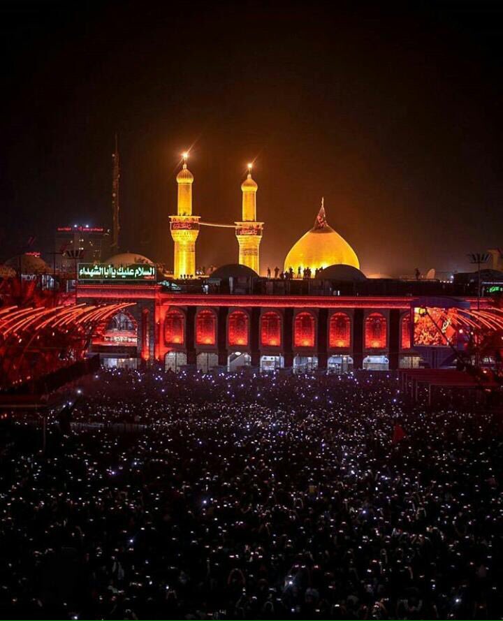 #المسيرةالمليونية 
#زيارة_الاربعين 
حيث سجل أعلى مستويات وحطمت كول الأرقام المتوقعة
#20ملييون_زائرفي_10ايام مع تامين لأكل والشراب والمنام بالمجان في سبيل الله ورسولة وأهل بيته عليهم السلام 
#هكذا هم أهل العراق 
#الحسين_صوت_الحق_وطريق_الاحرار