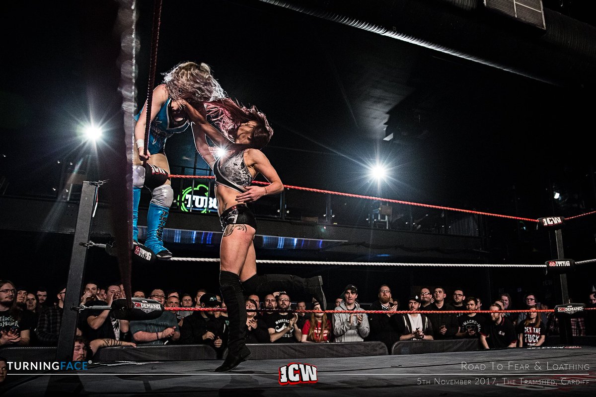 thatjimmaitland's tweet photo. #ICWCardiff 3/8 @missviper91 vs @SierraLoxton vs @Kay_Lee_Ray [Album: https://t.co/wPr6aXDAjS  ]
#ICWHydro Sunday 19th! #RoadToHydro https://t.co/XZR40tLNks