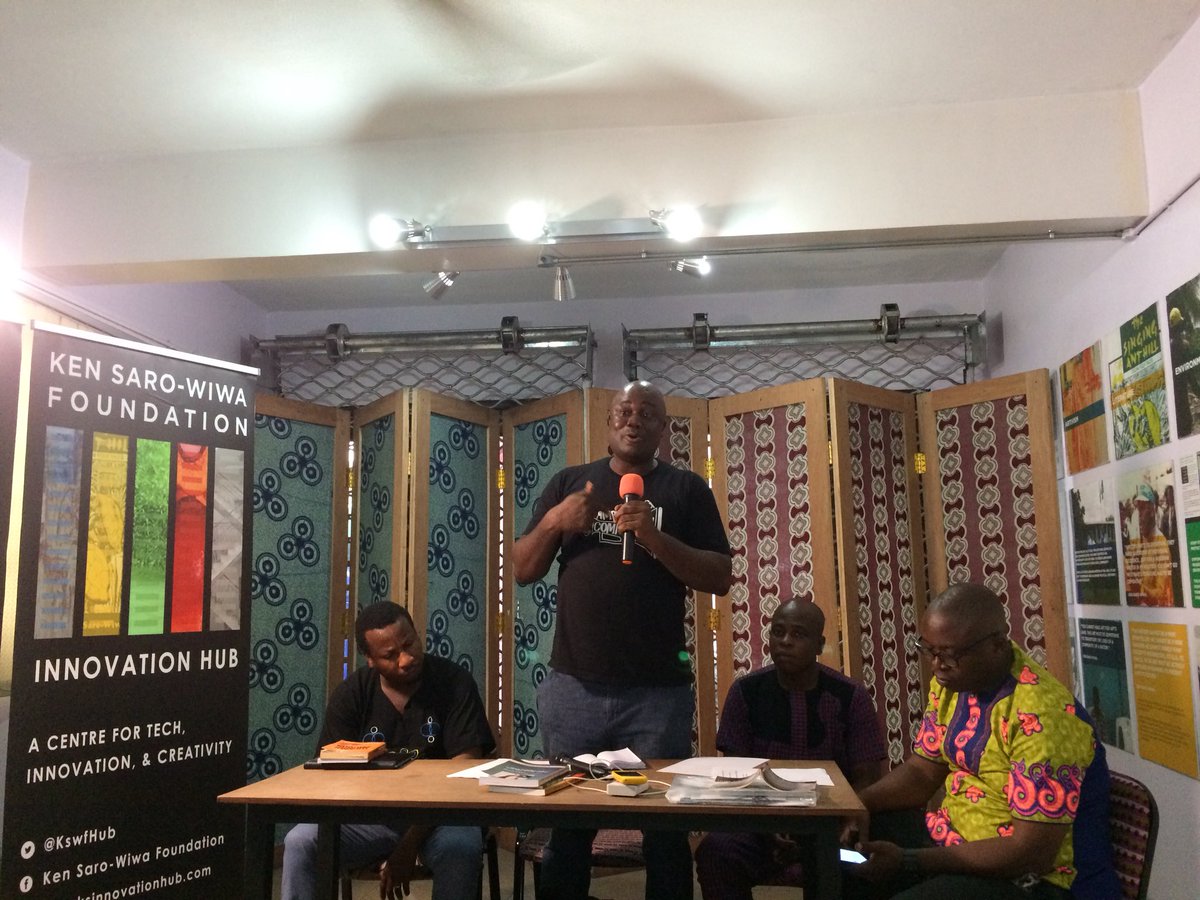 KSIHub's tweet photo. “The level of solidarity we received from citizens before Ken Saro-Wiwa was killed was massive”.-Mr Patrick #KenSaroWiwa #22ndRemembrance https://t.co/ajV8QyWOLn