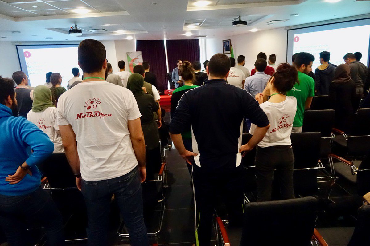 gdg_sba's tweet photo. Live: Workshop about #Business #Model #Canvas #gdgsba #menagdg
#hachathon #GDRMENA https://t.co/DoOwCDSNSO